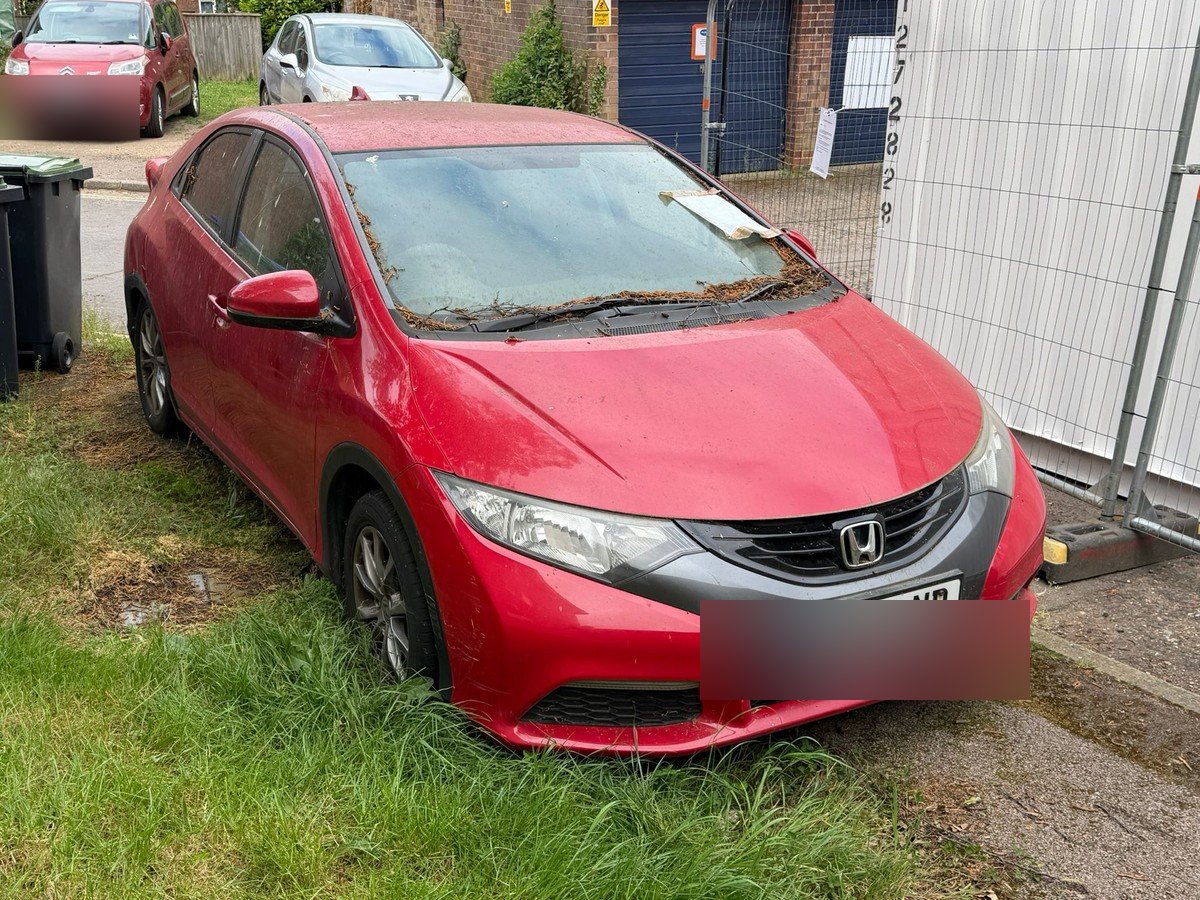 Honda Civic collected from Bury St Edmunds
